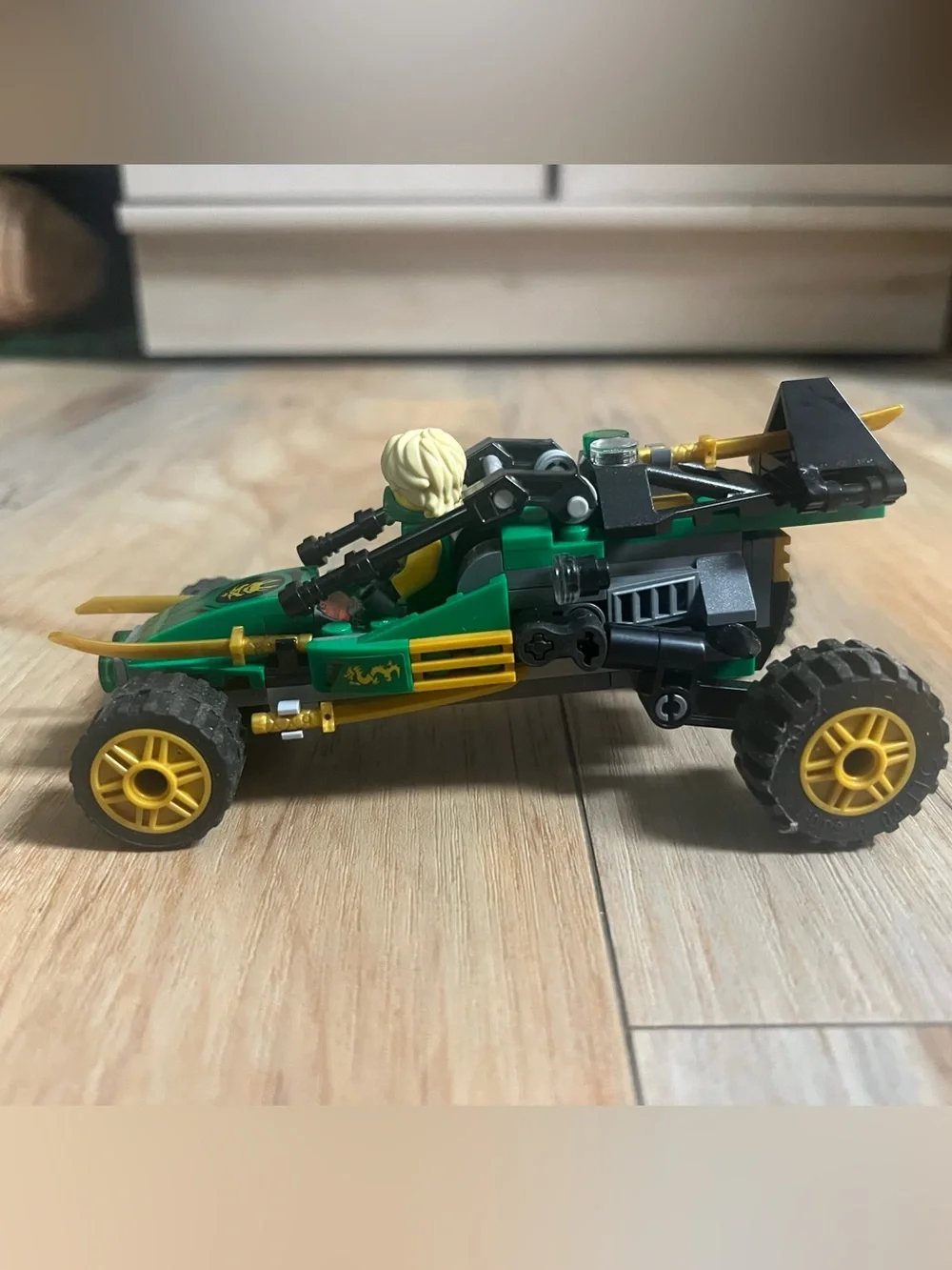 Lego- NIinjago - Jungle Raider Set 71700 ** Fully Assembled & Glued**